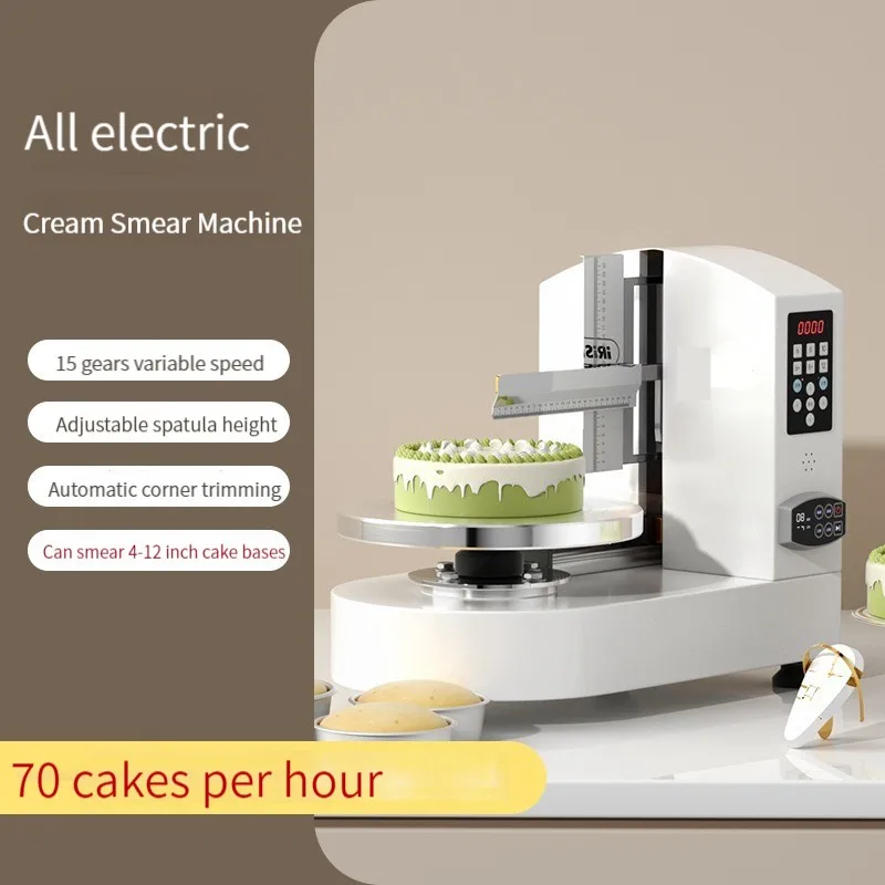 Karšto Pusiau Automatinė Gimtadienio Tortas Lyginamoji Mašina Pyragai Tinkavimo Grietinėlės Sluoksnio Užpildymo Maker Nuotrauka 4
