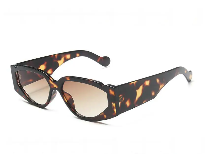 Mados Cat Eye Akiniai nuo saulės Moterims Prekės ženklo Dizaineris Derliaus ovalo formos Saulės akiniai Moterų 2021 Naujus Gradientas Sunglass Retro UV400 Atspalvių Nuotrauka 3